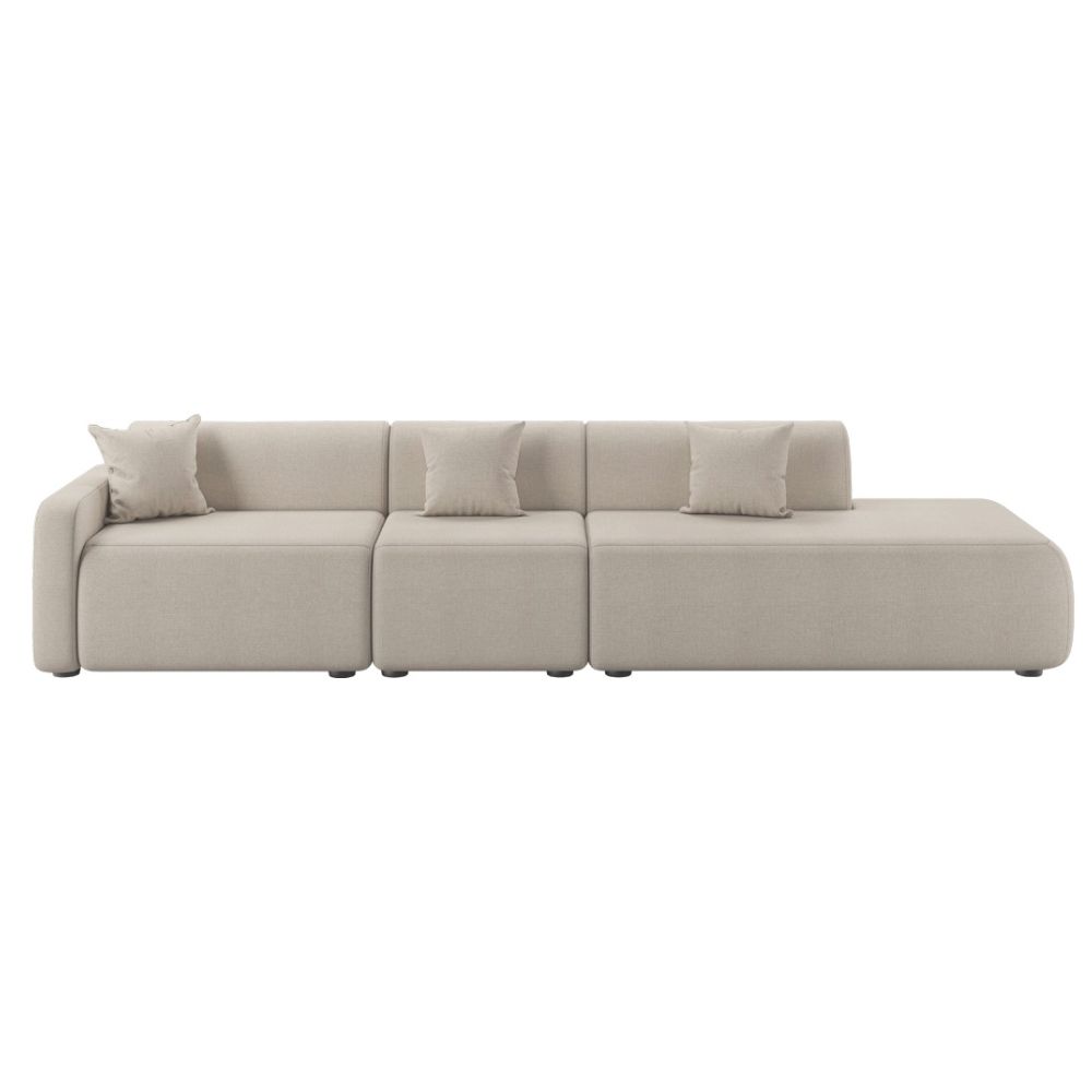 Sofá Cargo Modular com Chaise