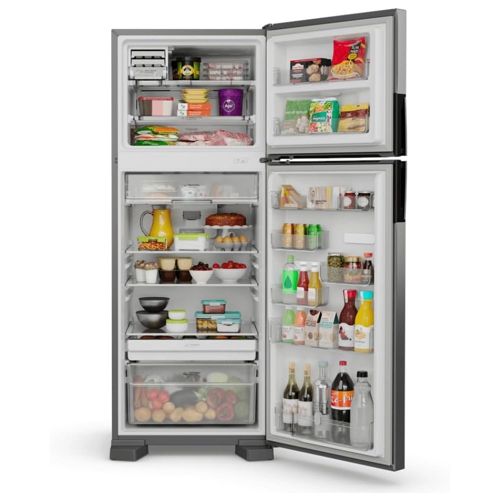 Refrigerador Consul Duplex CRM56 450 Litros 2 Portas Platinum 220V