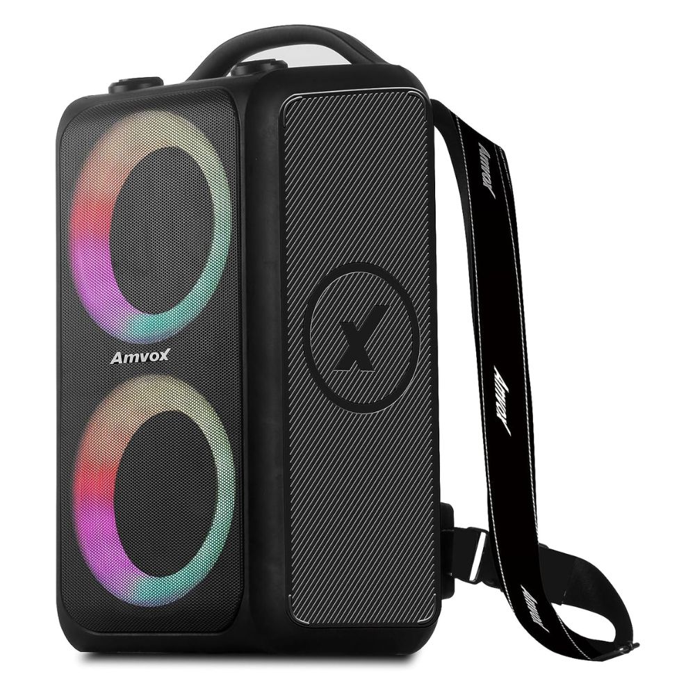 Caixa Amplificada Amvox ACA 600 Bagvox Black