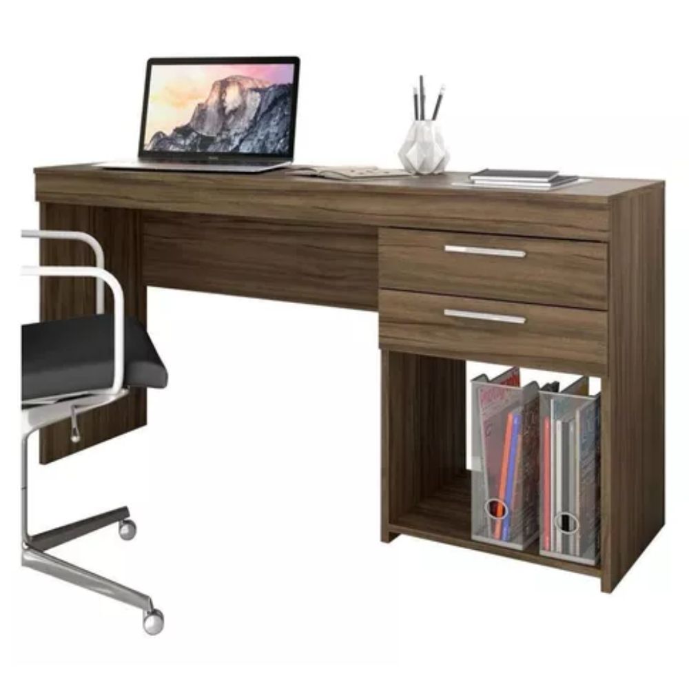 Mesa Notável Office 1,20 metros REF 51015 220 Nogal Trend