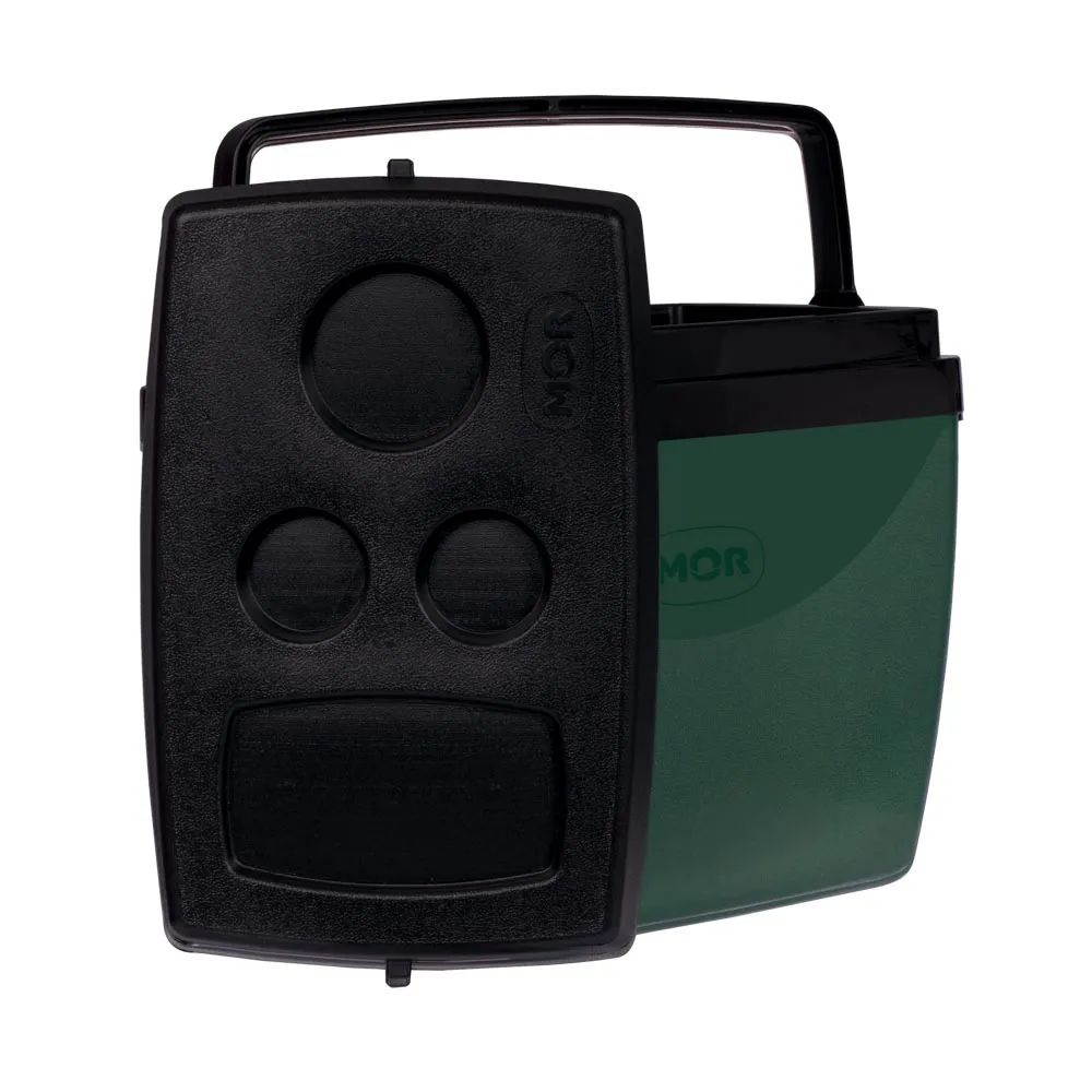 Caixa Térmica Mor 34L Verde e Preto