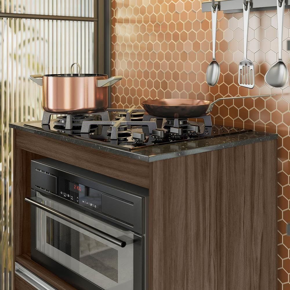 Balcão Cooktop para fogão de até 4 Bocas 1 Gaveta NT 3110 Notável Móveis