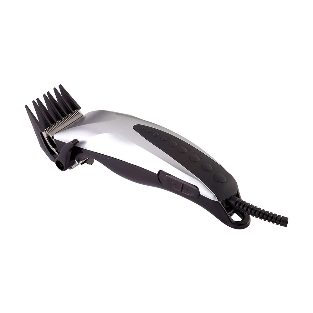 Máquina de Cortar Cabelo Cadence Cinza 220V + Acessórios