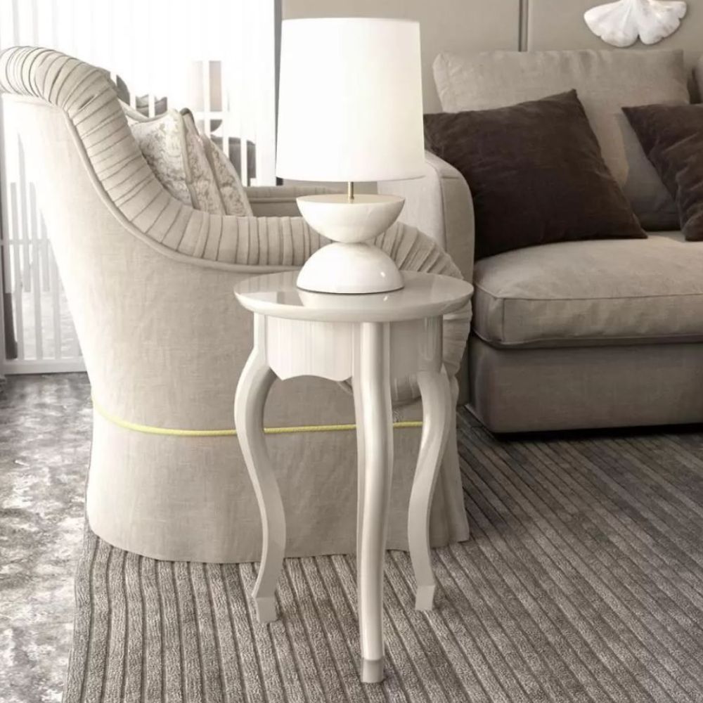 Mesa Lateral Edn Duquesa Off White 24133