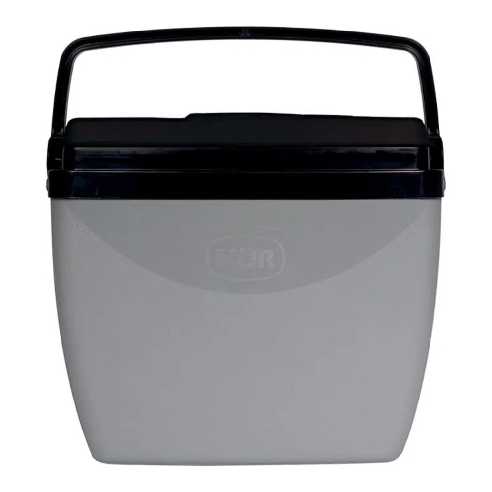 Caixa Térmica Mor  18L Cinza Com Preto