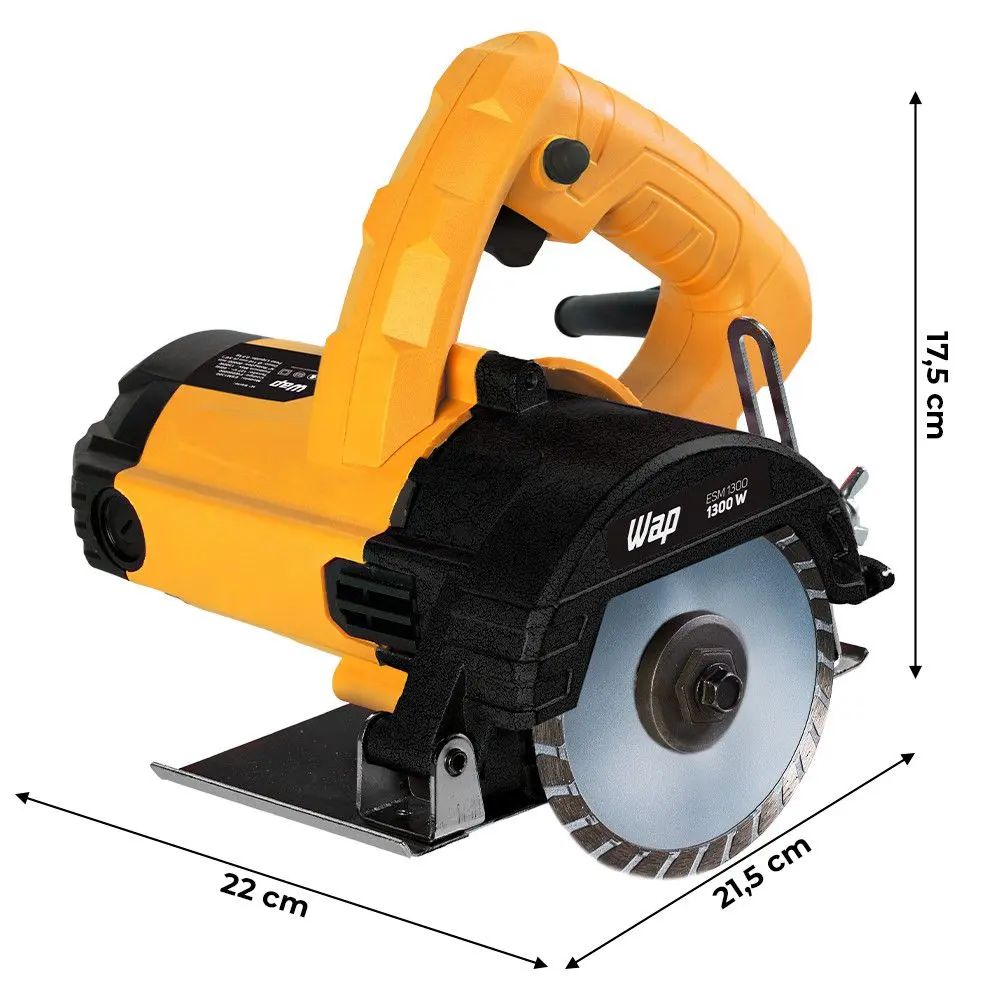 Serra Mármore Wap ESM1300 12000rpm 1300W