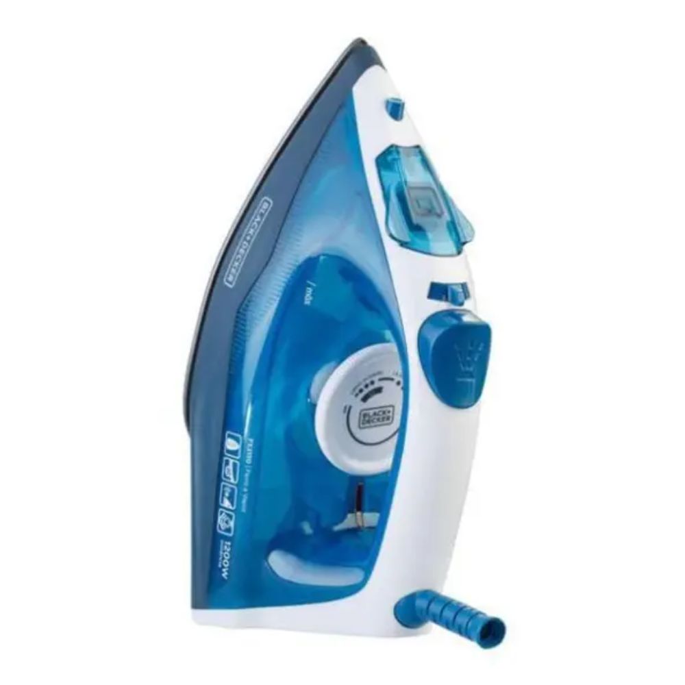 Ferro De Passar A Vapor Black &amp; Decker FX2150 Branco Com Azul 220V