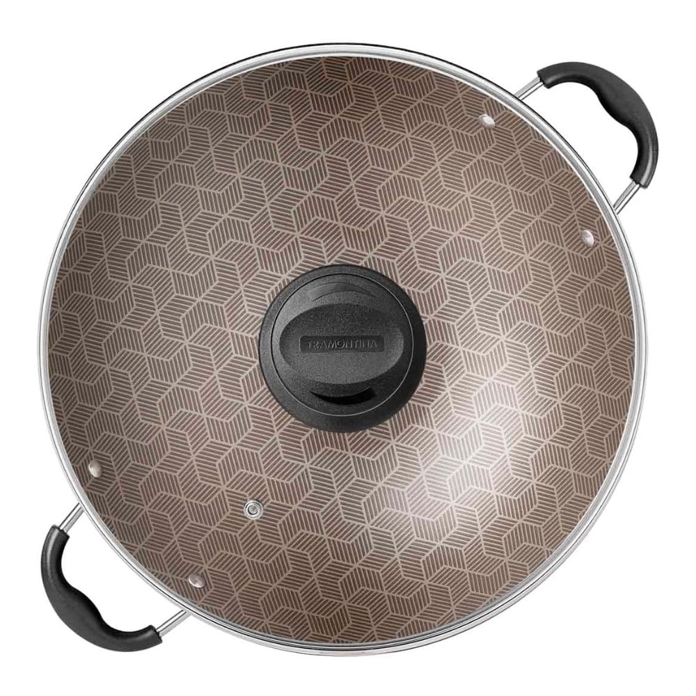 Panela Wok Tramontina 32cm 4,4 Litros Paris Vermelho 28545732