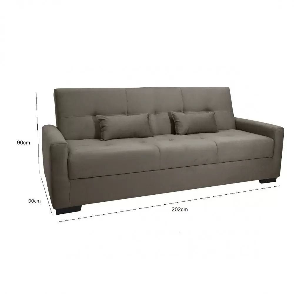Sofá Cama 3 Lugares Lavinia Matrix