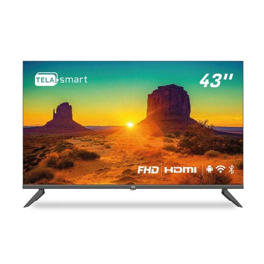 Tela Smart HQ Screen 43'' com Android WiFi