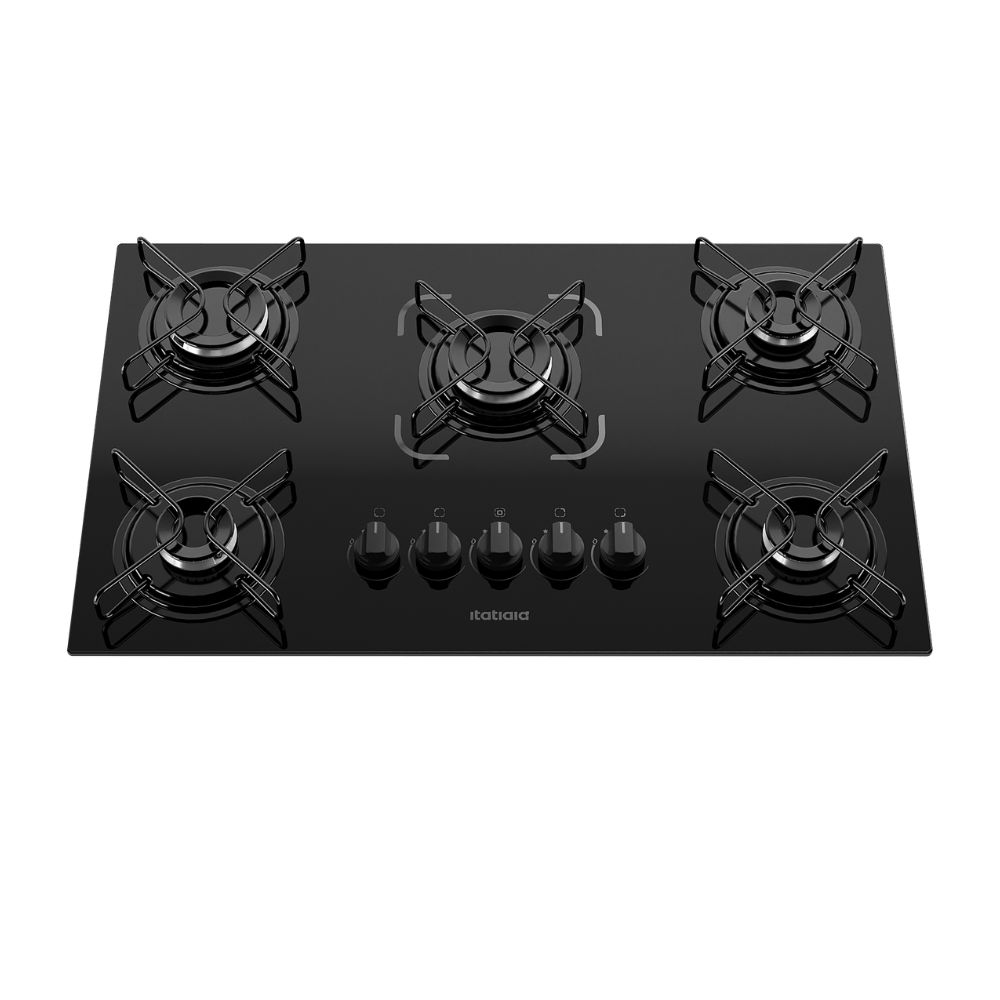 Cooktop Itatiaia Essencial 5 Bocas - Preto