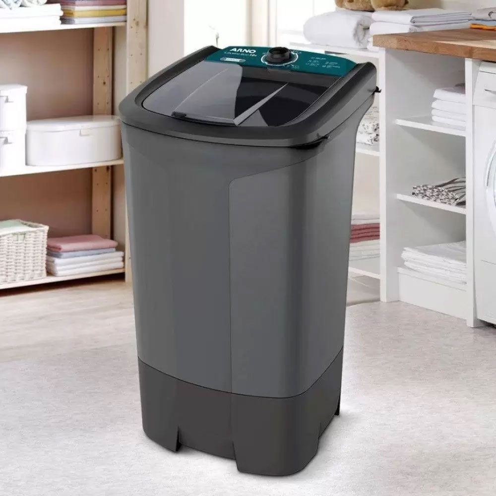 Lavadora Arno Lavete Eco Ml81 Cinza/Verde