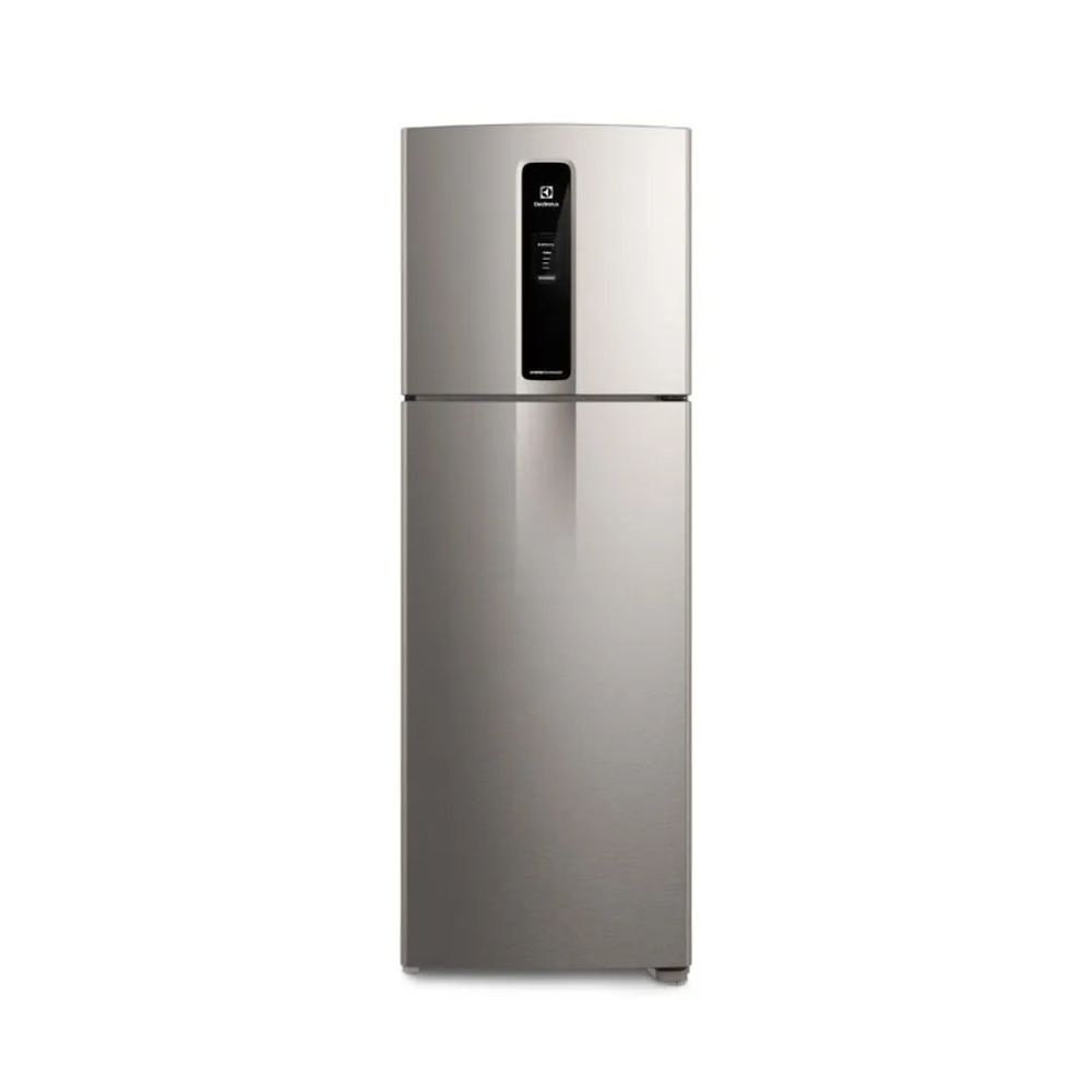 Geladeira Electrolux Frost Free Inverter 390L Inox F43S