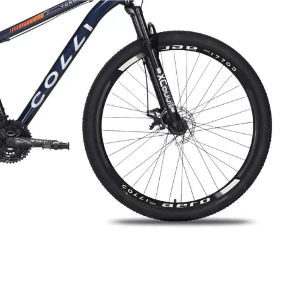 Bicicleta Colli Toronto Aluminio Aro 29 Disco-shimano 21M Cor Azul Metálico