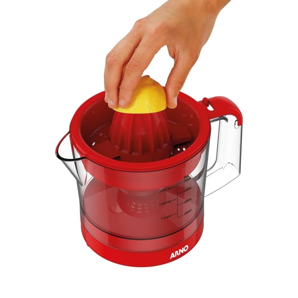 Espremedor De Frutas Arno Express 750ml CP32 Vermelho