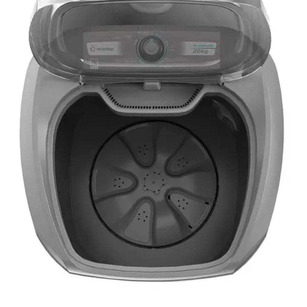 Lavadora Wanke Premium LWBE201T 20kg Silver