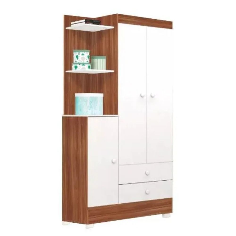Guarda-Roupa Infantil Tuboarte Magia 3 Portas 2 Gavetas