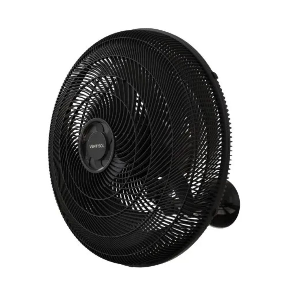 Ventilador Ventisol New de Parede 3 Pás 50cm 14062 Preto 220V