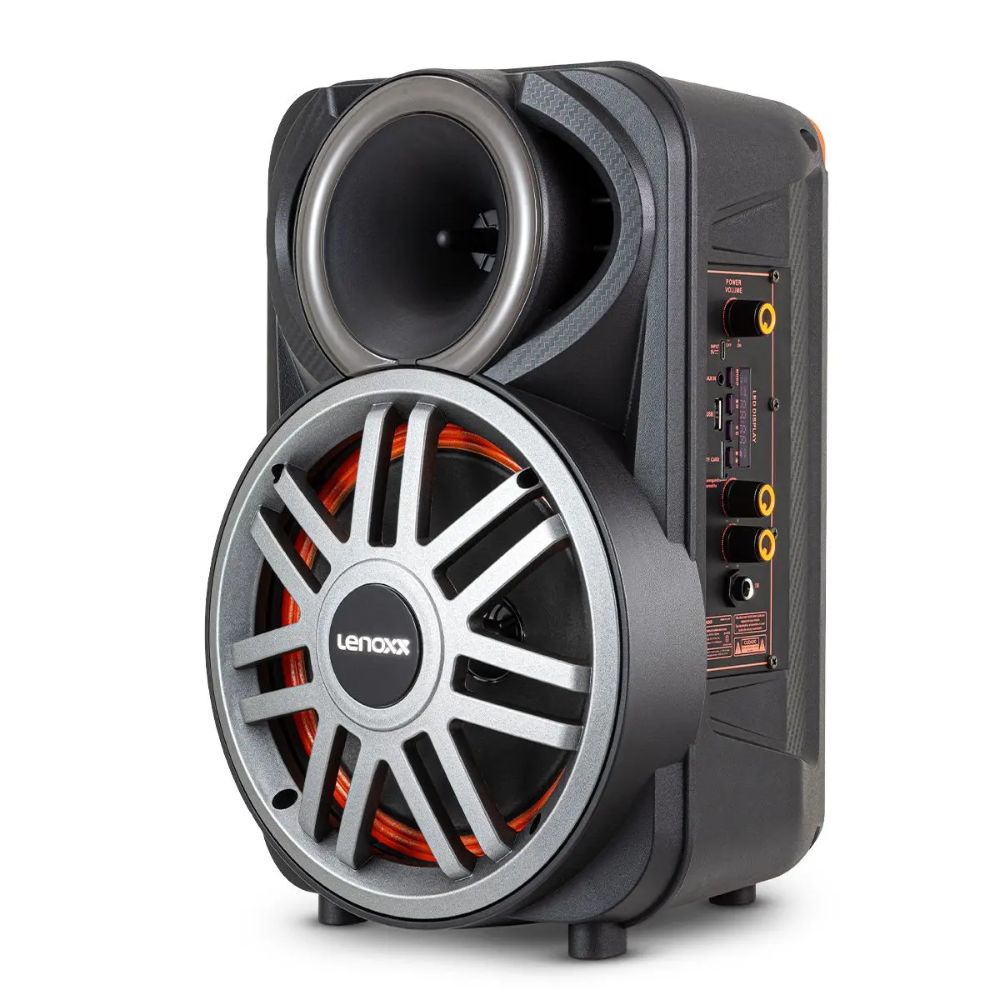 Caixa Amplificada Lenoxx LCA8 8 Polegadas 300W RMS