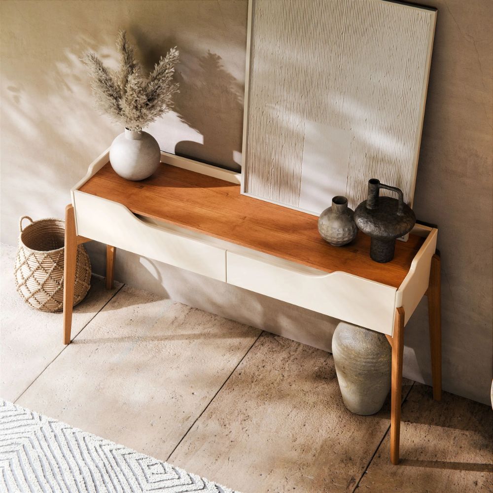 Aparador Imcal Studio 1,60 59233./OFF WHITE / NATUR