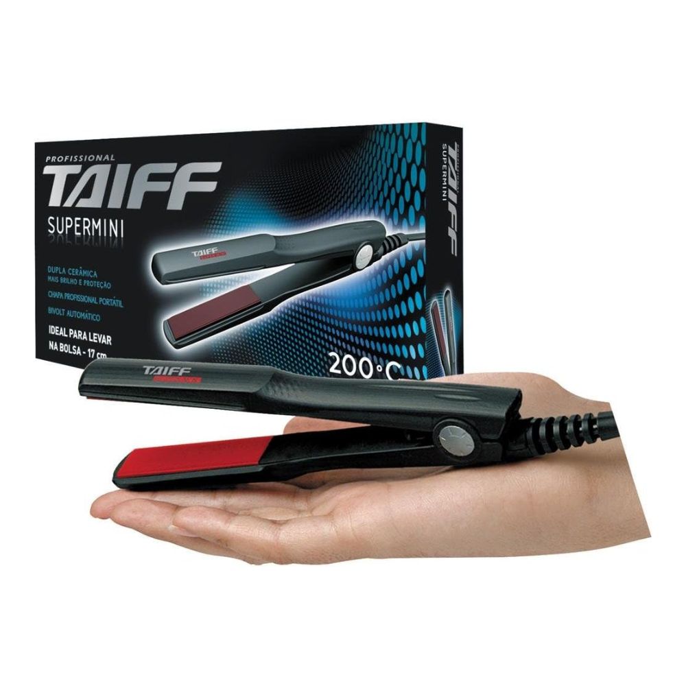 Prancha Taiff Ceramica Super Mini Bivolt