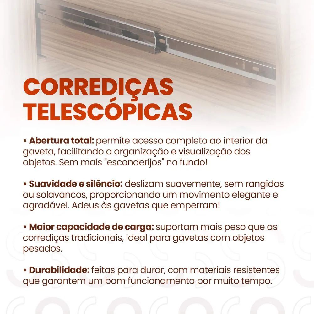 Cômoda ACP Bella com 5 gavetas e Sapateira - Branco