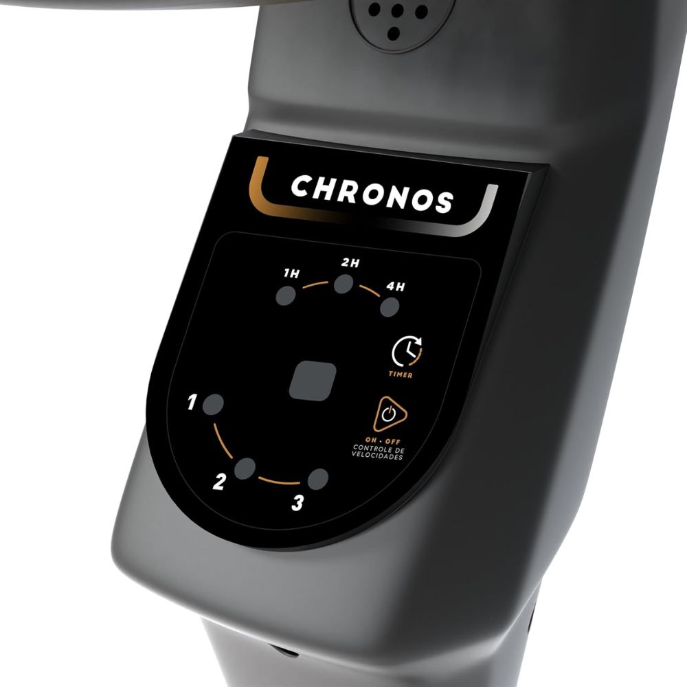 Ventilador de Coluna Mallory Chronos Preto/Grafite