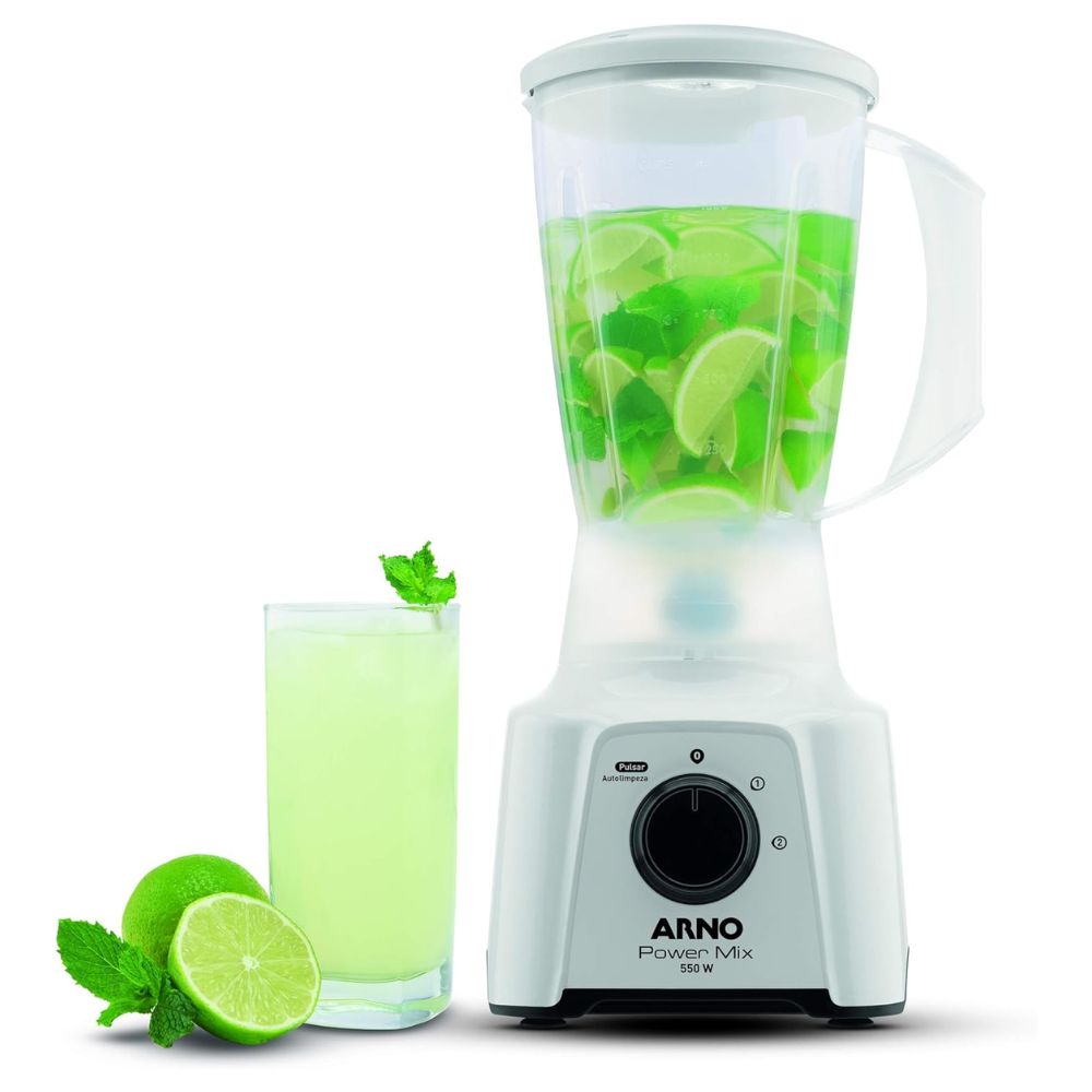 Liquidificador Arno Power LQ12 Branco 2 Velocidades 220V