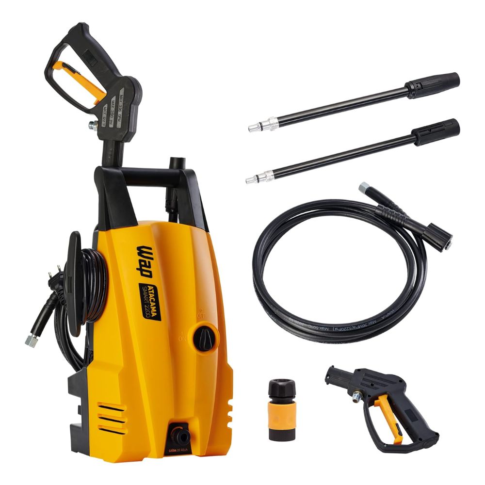 Lavadora de Alta Pressão WAP Jato Leque e Concentrado 220V