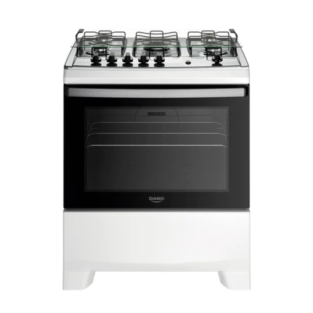Fogão Dako Supreme 5 Bocas Tripla Chama Titan Branco