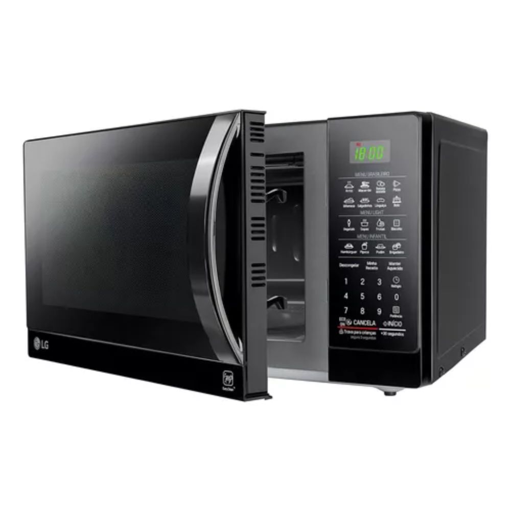 Microondas LG MS-3097 EasyClean 30L Preto