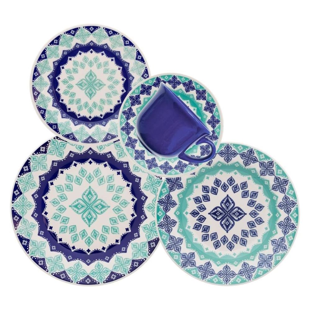 Aparelho de Jantar Oxford 16 Peças Donna Lola AE53-5190