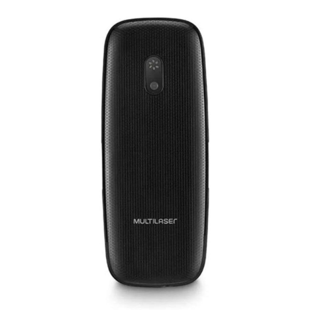 Celular Up Play Dual Chip MP3 com Câmera Preto Multilaser P9076