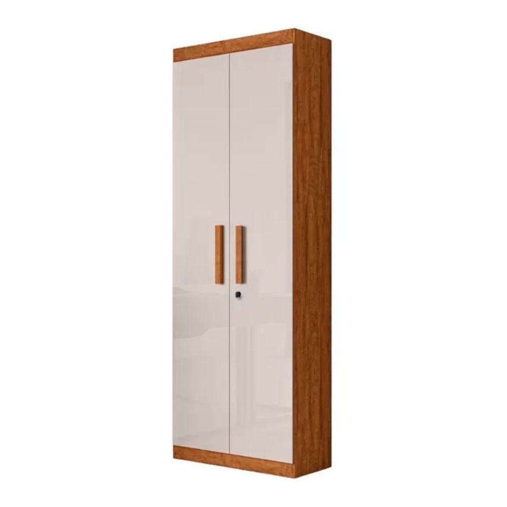 Armário Organizador Delta New Lukaliam Móveis Amêndoa / Off White