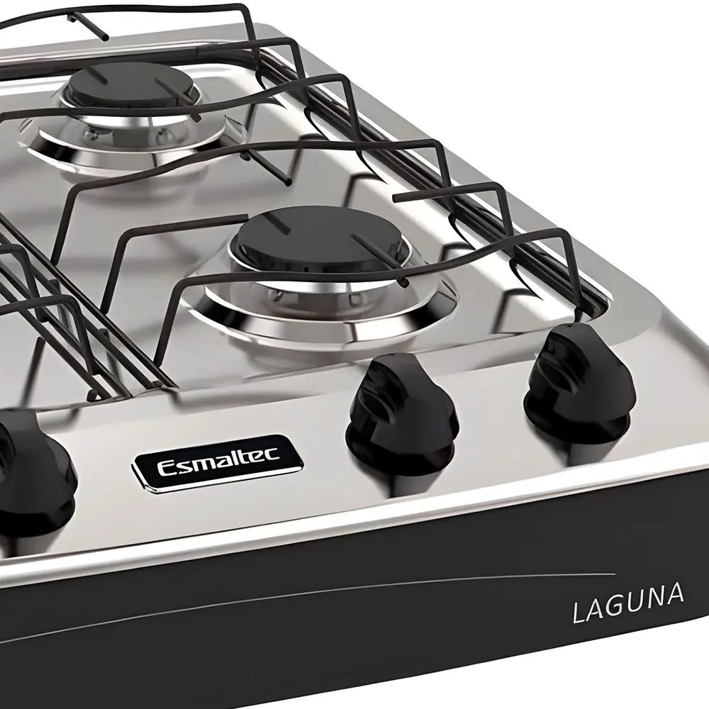 Fogão Esmaltec Laguna 4 Bocas 4027 Preto