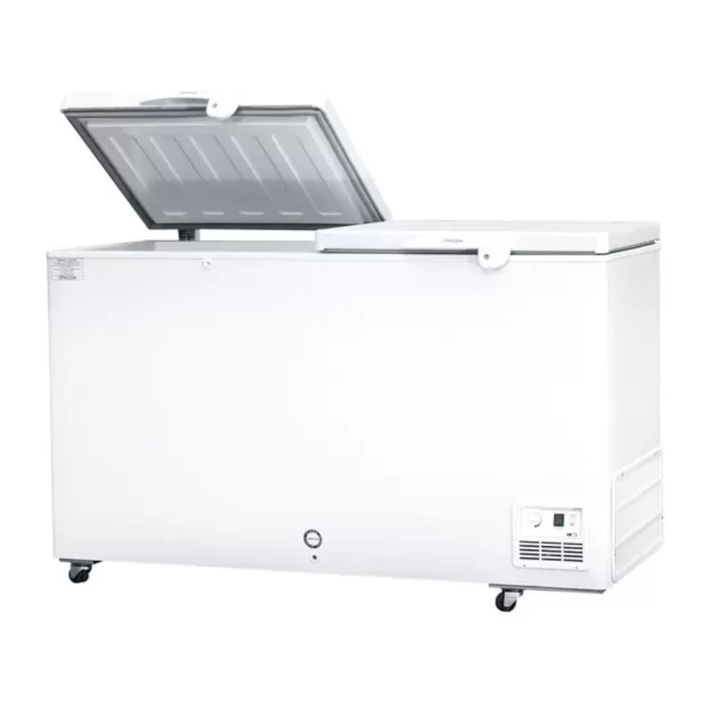 Freezer Fricon Horizontal HCED 2 Tampas Chapa 503 Litros Branco