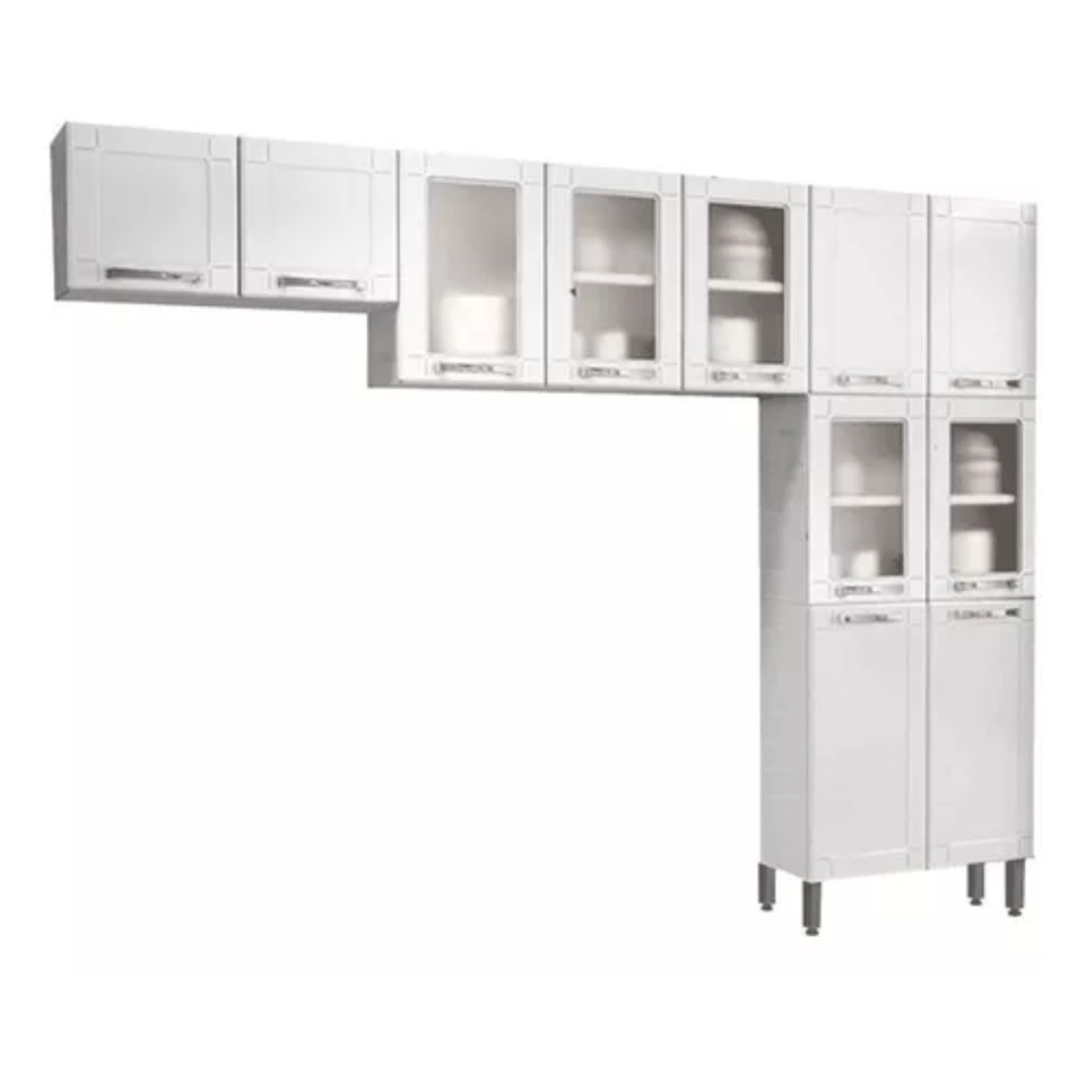 Cozinha Bertolini Múltipla 3 Peças CZM04590 Branco