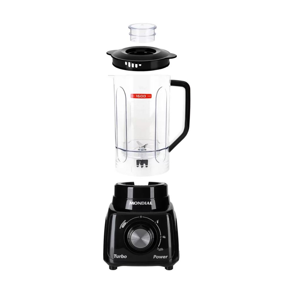 Liquidificador Mondial Turbo Power L-99FB 500W Preto