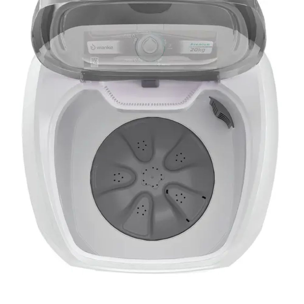 Lavadora Wanke Premium LWBE201T 20kg Branca