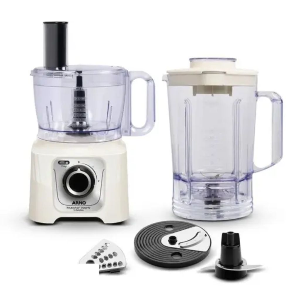 Multiprocessador Arno Multichef Food Marfim 16 Funções MP62