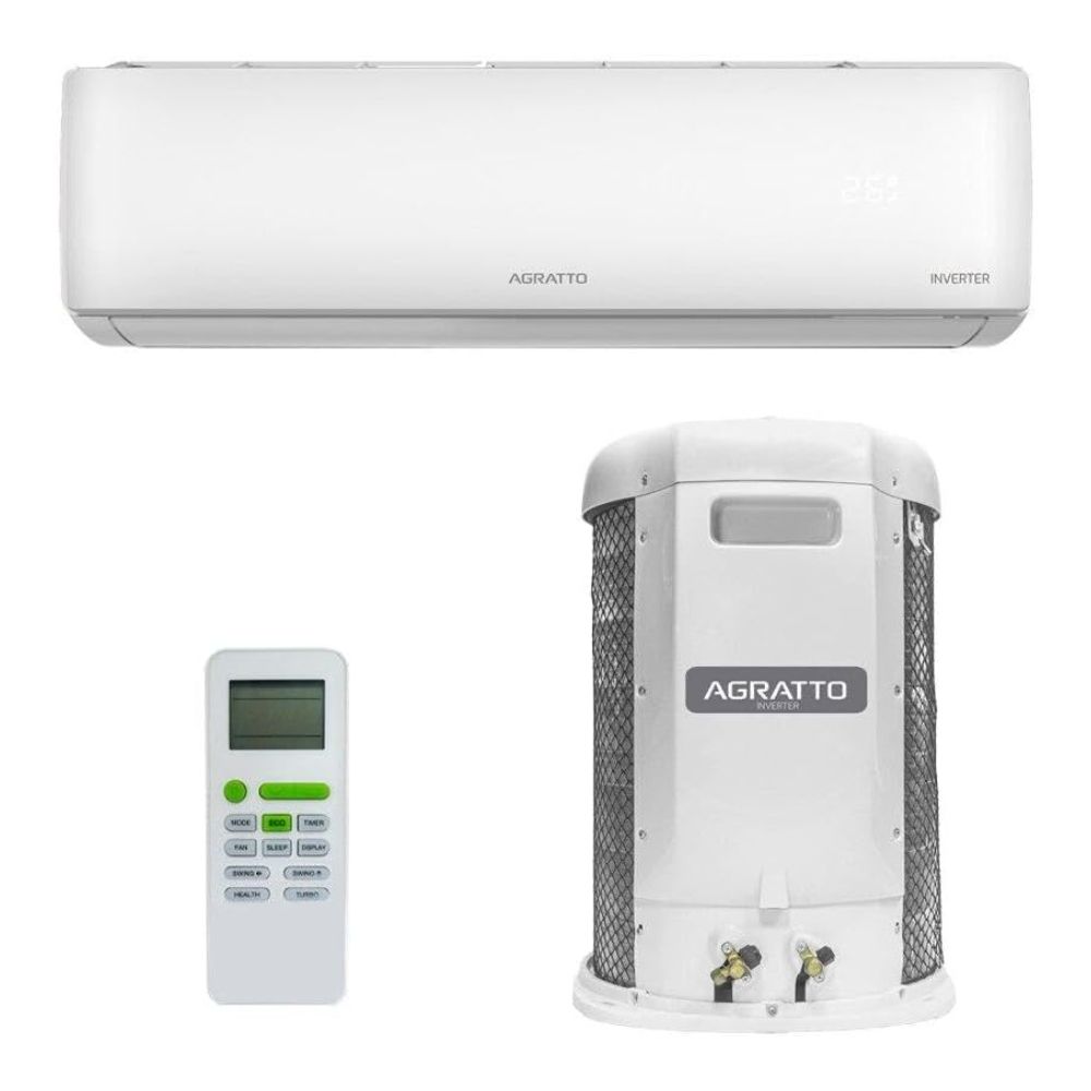 Condicionador de Ar Agratto Split High Wall 9.000 BTUs Liv Top LCST9F-02I Inverter
