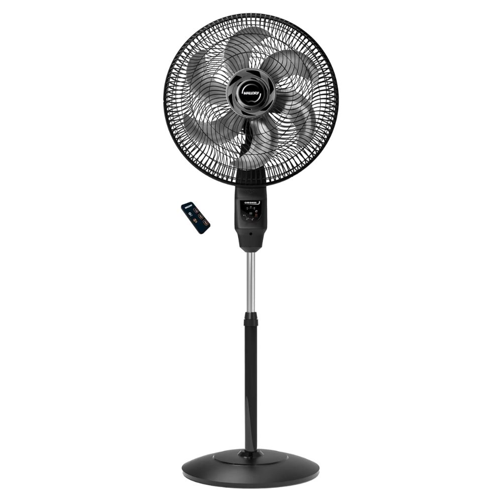 Ventilador de Coluna Mallory Chronos Preto/Grafite