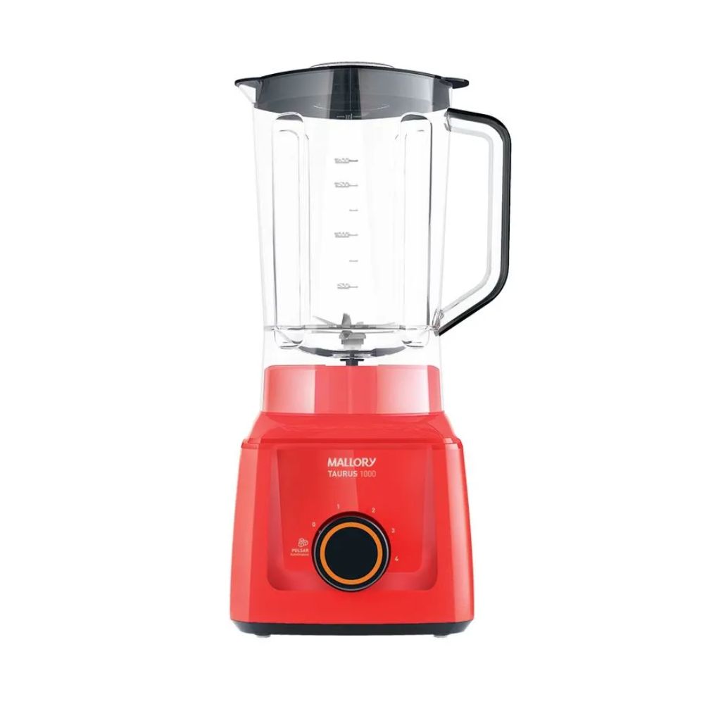 Liquidificador Mallory Taurus 1000W Vermelho
