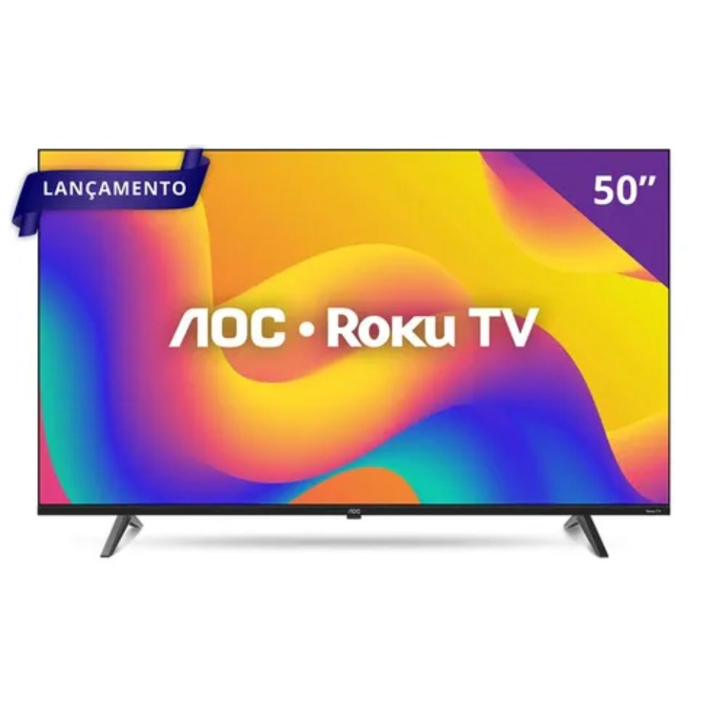 Smart TV AOC LED 50” 4K Roku 50U7045/78G