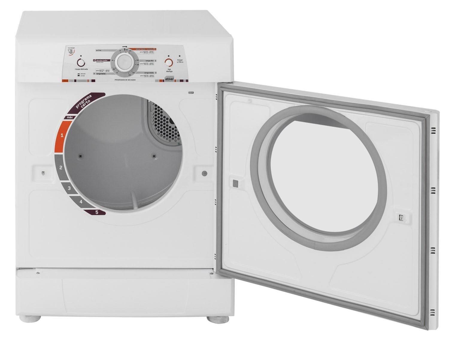Secadora Brastemp Ative! Piso 10 Kg BSR10AB