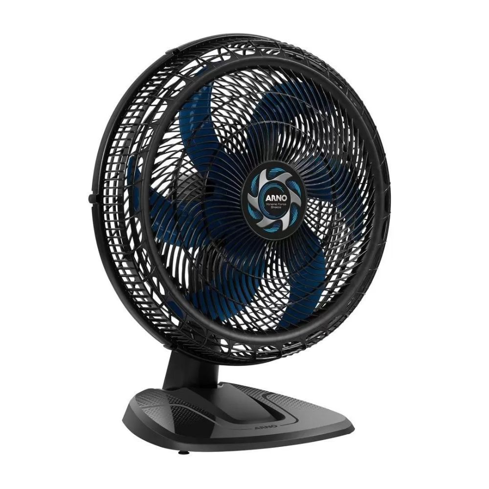 Ventilador de Mesa Arno VB50 Extreme Force Breeze 50cm 3 Velocidades Preto