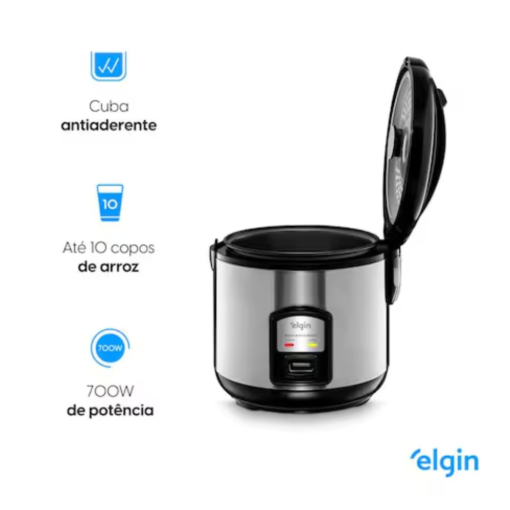 Panela Elétrica de Arroz Elgin PAR30 10 Xícaras 1,8L 220V