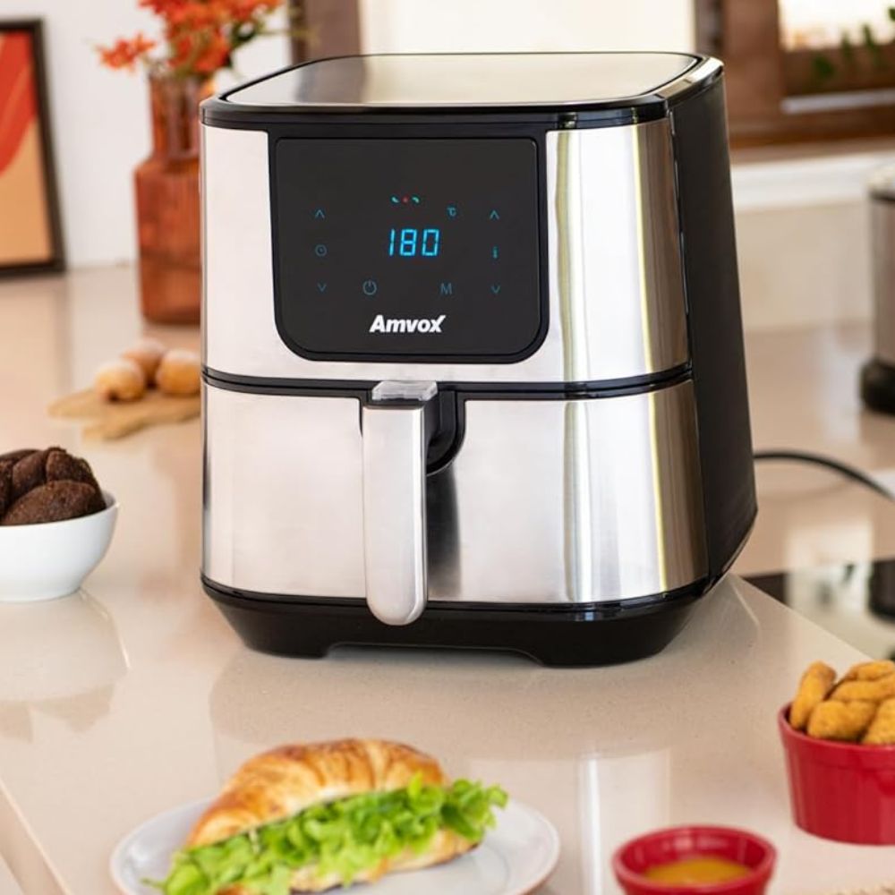 Fritadeira Elétrica Air Fryer Amvox ARF 1255 220V 7L 1700W