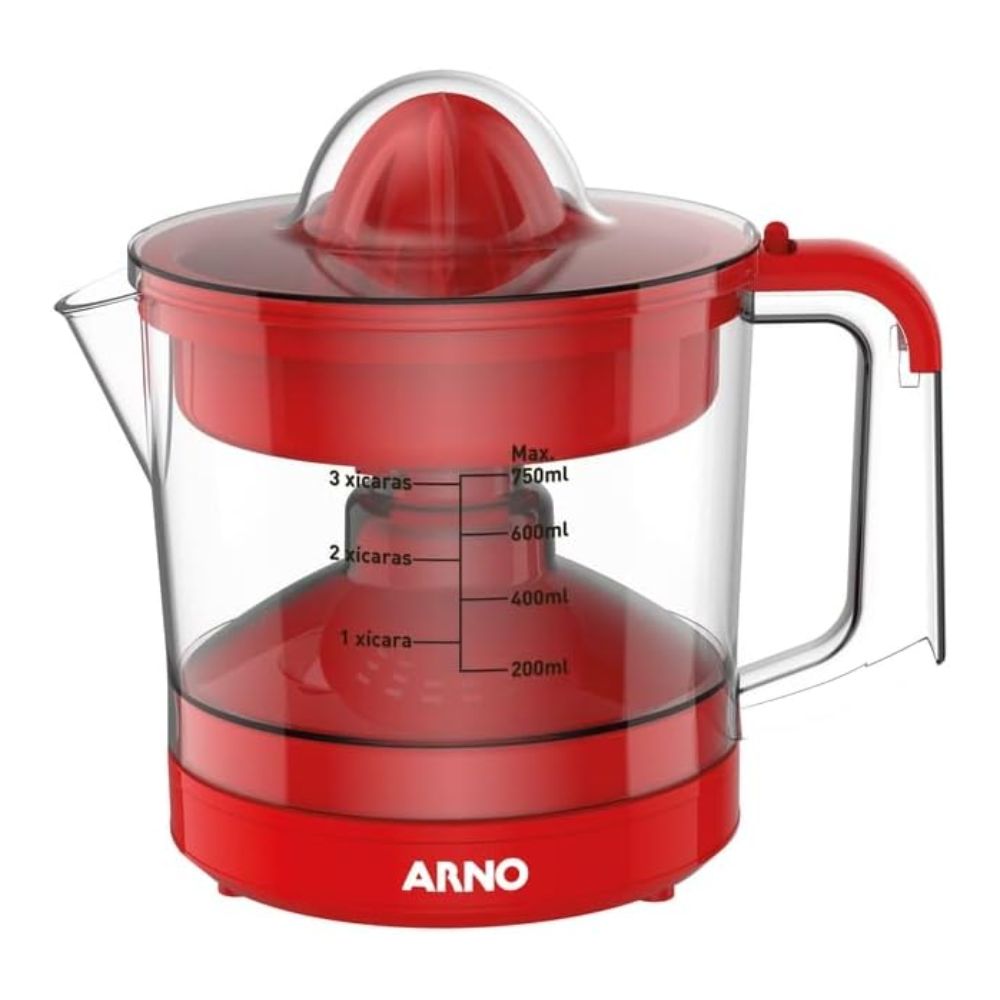 Espremedor De Frutas Arno Express 750ml CP32 Vermelho