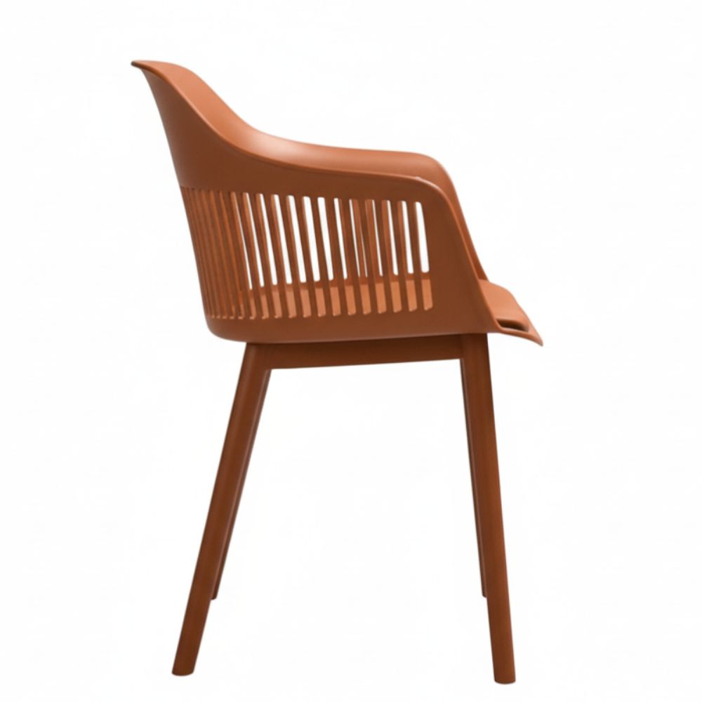 Cadeira Red Paris CA102 Polipropileno TerraCota